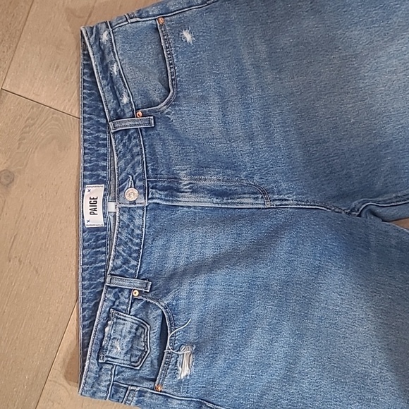 PAIGE Jeans Women's sz 33 Noella High Rise Denim Jeans - Picture 3 of 14
